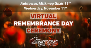 Remembrance Day Ceremony @ Online