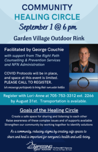 Community Healing Circle @ Outdoor Rink