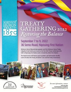 Treaty Gathering 2022 @ Nipissing First Nation Administration Building