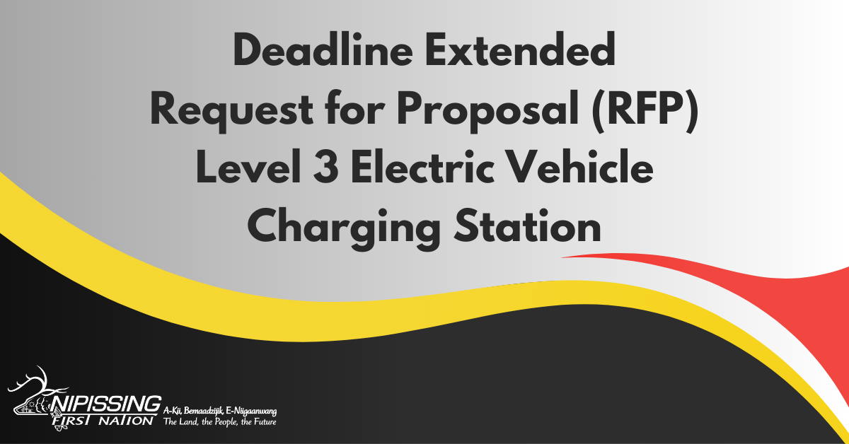 Deadline Extended Request for Proposal (RFP) Level 3 Electric
