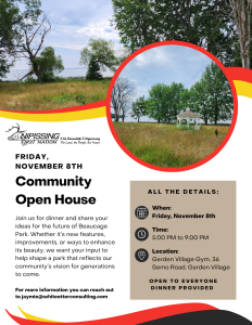 Community Open House for Beaucage Park