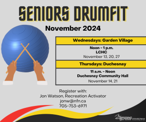 Seniors DrumFit @ LCHC