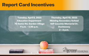 Report Card Incentives @ Education Department