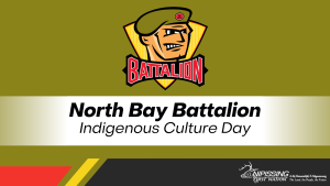 Indigenous Culture Day with the North Bay Battalion  @ Boart Longyear Memorial Gardens